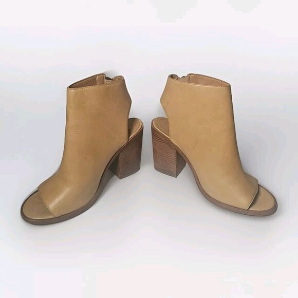 Steve Madden Womens Open Toe Ankle Bootie Size 8 - Picture 5 of 9